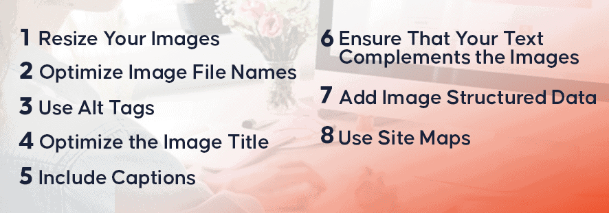 Image optimization for seo